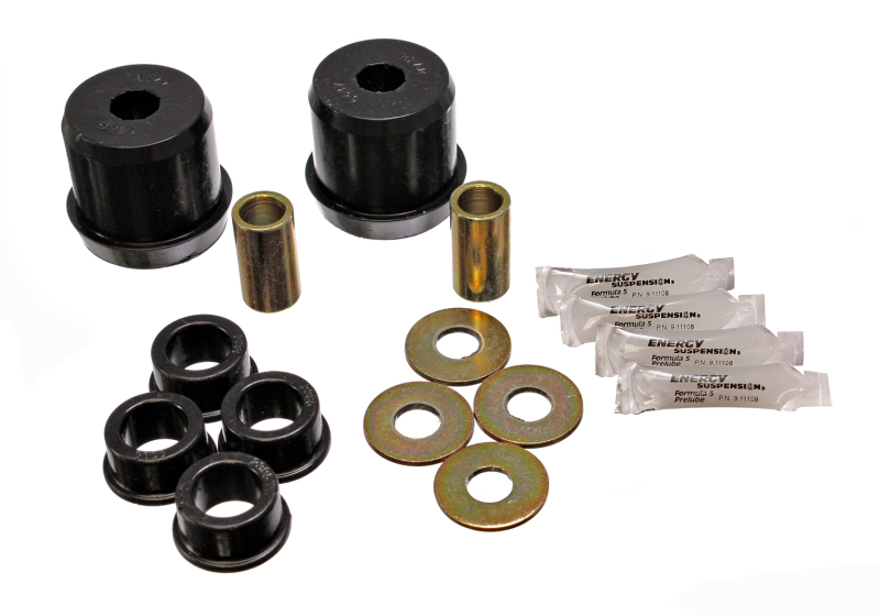 Nissan Maxima Control Arm Bushing Set - Front - Energy Suspension - Performance Polyurethane - Black - `00-`03